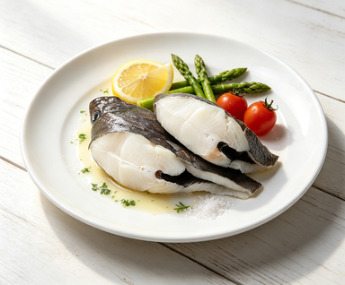 Freshly Sliced Flounder Fillets