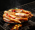 Grilled Squid Skewers with Spicy Sauce